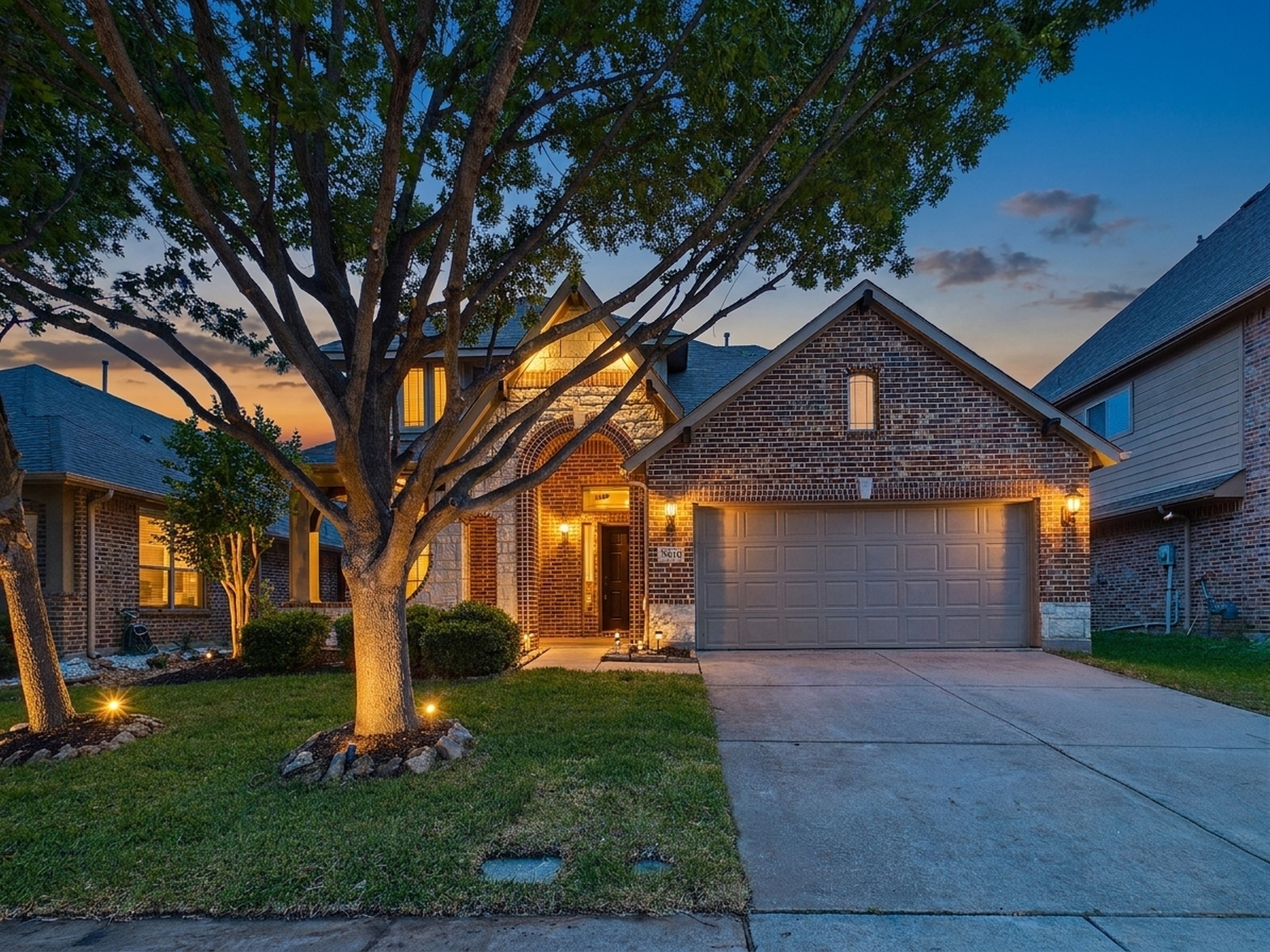 9304 Harrell Drive, McKinney twilight
